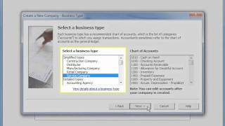 How to Setup a New Company using Sage Peachtree Sage Peachtree Tutorial [upl. by Aimahs]