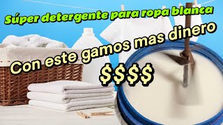 cómo hacer detergente para ropa blanca detergente republicadominicana ganardinero [upl. by Leonora]