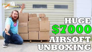 Buying EVERY Mystery Box From Fox Airsoft HUGE 7000 Unboxing [upl. by Laurin]