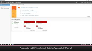 ► Windows Server 2019  Installation und Basis Konfiguration TutorialDeutsch [upl. by Latashia]