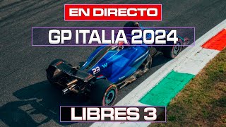 🟣F1 EN DIRECTO  GP ITALIA  MONZA 2024  LIBRES 3  Live Timing Telemetría [upl. by Ennovoj]