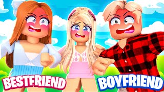 BEST FRIEND VS BOYFRIEND IN ROBLOX BROOKHAVEN [upl. by Winny]