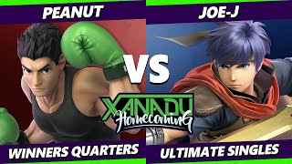 Xanadu Homecoming  Peanut Little Mac Vs JoeJ Ike Smash Ultimate  SSBU [upl. by Pulsifer752]