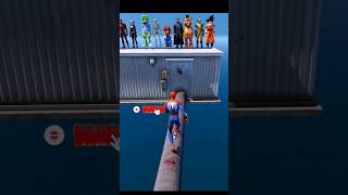 Spiderman Vs All Superhero TeamGta5RandollsShortYouTubeShorts [upl. by Miarhpe]