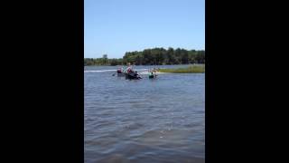 06012013 Tyndall AFB Cardboard Boat Race [upl. by Amarette]