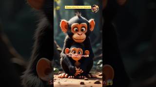 Ek Bandar Ki Kahani🐒 Story of a Monkey🐒viralvideo youtubeshorts trending facts [upl. by Annailuj]