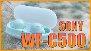 Auriculares SONY WFC500 review en español [upl. by Enyaz41]