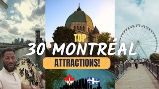 Top 30 things to do when visiting Montreal Canada A complete travel guide for fun activities in MTL [upl. by Vig]