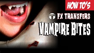 Tinsley 3D FX Transfers VAMPIRE BITES [upl. by Weidar]