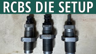 9mm Reloading Die Set Up RCBS For Beginners [upl. by Hama]