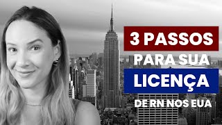 Os 3 passos que o enfermeiro precisa dar para obter sua licença nos Estados Unidos [upl. by Ecinahs]