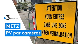 Metz  attention à la zone de vidéo verbalisation dans le secteur Arènes [upl. by Krigsman]