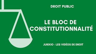 Le bloc de constitutionnalité [upl. by Magda]