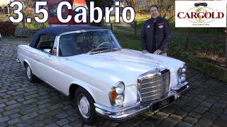 Mercedes 280 SE 35 Cabriolet  Drive amp Report  Matching Numbers Baujahr 1971 [upl. by Hunfredo]