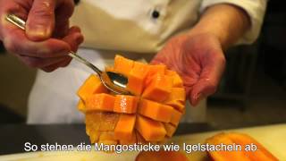 So isst du eine Mango – Zubereitung ganz einfach Exotische Früchte Teil 6 [upl. by Nesyla300]