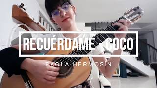 Recuérdame  Coco Cover by Paola Hermosín [upl. by Ysdnil]