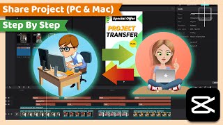 Share or Transfer Projects with Files  CapCut PC Tutorial [upl. by Kahlil]