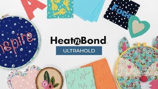 How to Use ThermOWebs HeatnBond Ultrahold Fusible Adhesive [upl. by Atnovart]