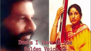 KJ Yesudas amp Vani Jeyaram  Azhagana Santhangal tamil duet [upl. by Gombach621]