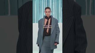 Gigi Hadid being the BOSS of Runway 🤩❤️‍🔥 shortsfeed supermodel gigihadid catwalk model [upl. by Greysun836]