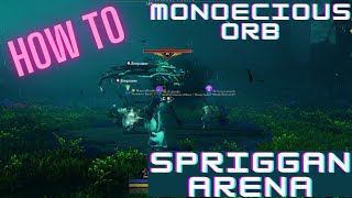 How To Strategy for Monoecious Cleft Arena New World 12 Spriggan [upl. by Kcirednek]