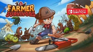 Farmer Survivors Gameplay Nintendo Switch [upl. by Tarrah556]