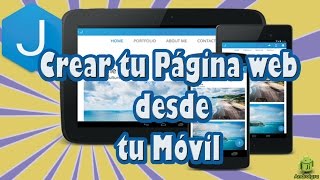 Como crear página web desde tu android 2014 [upl. by Blackwell]