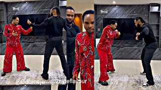 Odumeje Flavour drops the dancing style of their latest song quotPOWERSquot ask fans to learn [upl. by Fleece]