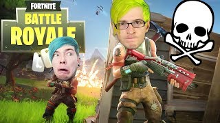 Beating my twin brother Dantdm at fortnite I WON [upl. by Dadivitan]