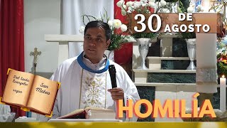 EVANGELIO DE HOY viernes 30 de agosto del 2024  Padre Arturo Cornejo [upl. by Ahsital723]