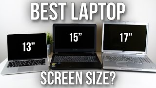 Best Laptop Screen Size 13” vs 15” vs 17” [upl. by Malsi]