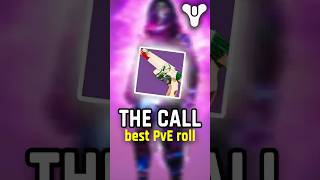 The Call PvE God Roll to absolutely grind for thefinalshape destiny2 geekermon [upl. by Ahsened]