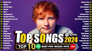 Billboard Hot 100 Songs of 2024  Charlie Puth Selena Gomez Ed Sheeran Ava MaxTop Songs 2024 [upl. by Sitnik]