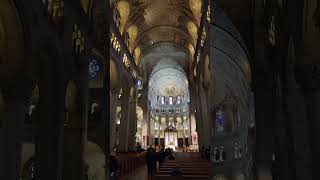 Sanctuaire SainteAnnedeBeaupré Church QuebecPlease do subscribe 🙏christmas quebecregion [upl. by Ayekat509]