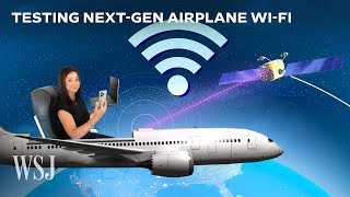 How Starlink and Others are Going to Supercharge Airplane WiFi  WSJ [upl. by Annahsal298]