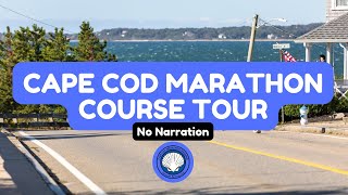 Cape Cod Marathon Course Preview NO Narration  Course Only [upl. by Mcleroy652]