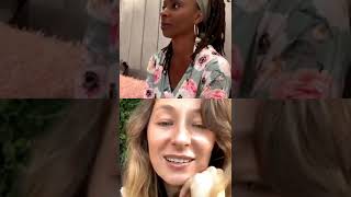 Shanola Hampton and Isidora Goreshter live Instagram stream May 8 2020 [upl. by Neils]