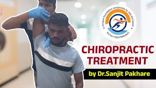 Body adjustment treatment with cupping with Dry Needling by DrSanjit Pakhare chiropratic [upl. by Haase]