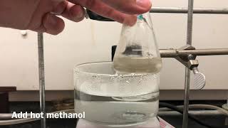 Recrystallization of Naphthalene from a Mixed Solvent [upl. by Sunderland397]