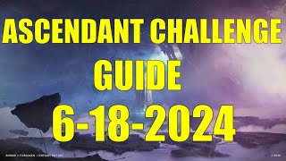 Destiny 2  Ascendant Challenge Guide and Location 6182024 [upl. by Cacia]