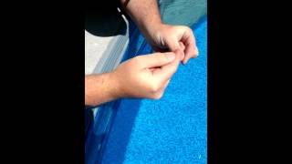 How To Tuck In Your Pool Liner When It Comes Out Of The Coping [upl. by Bartko]