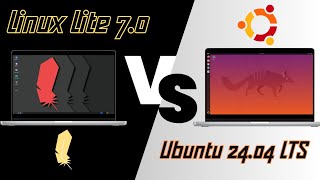 Linux Lite 70 vs Ubuntu 2404 LTS  RAM Consumption [upl. by Adnohsar]