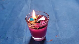 Beautiful diya idea Glass diya  how to make diya in glass  happy diwali  Diya for diwali  diy [upl. by Ennoitna]