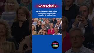 Gottschalk muss sich rechtfertigen Gottschalk [upl. by Georgeanne]