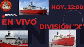 División quotXquot Rompehielos AGB 46 Almirante Viel [upl. by Enimaj]