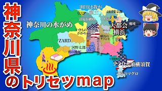 【ゆっくり解説】神奈川県の偏見地図！ [upl. by Lorn]