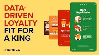 DataDriven Loyalty Fit for a King  Merkle Burger King Case Study [upl. by Bigler681]