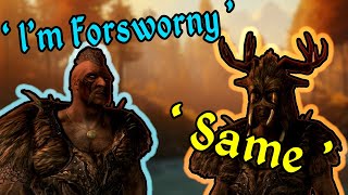 Skyrim  Dumb Forsworn Build Guide for Idiots [upl. by Teirrah]