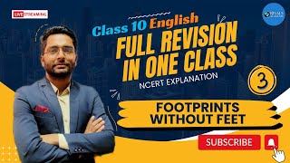 Full NCERT Revision Footprints Without Feet  10th English  Live Class 3  Sagar Sir Rivals Academy [upl. by Cyprian]