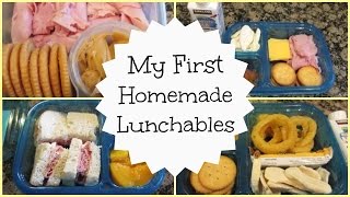 My First Homemade lunchables [upl. by Alper]